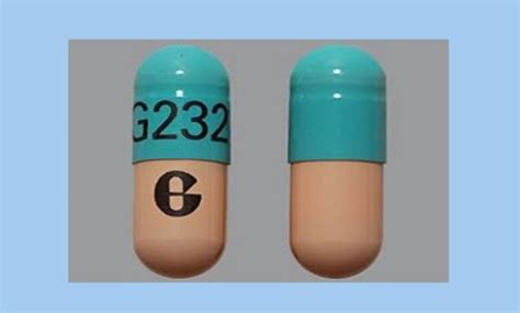 Search by imprint, shape, color or drug name. . G232 blue and pink capsule used for